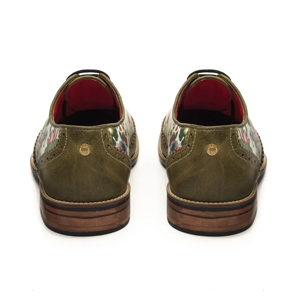 Bageecha Brogues Men – Olive