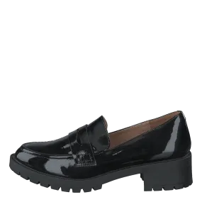 Biapearl Simple Penny Loafer P Black