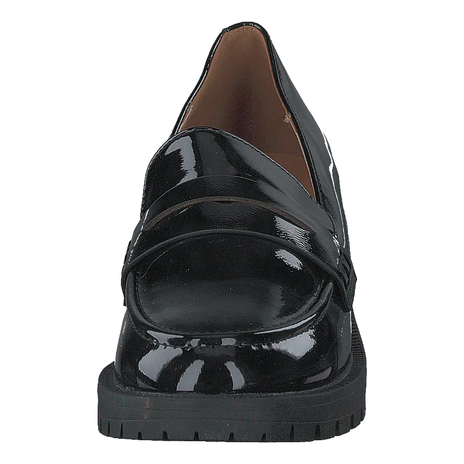 Biapearl Simple Penny Loafer P Black