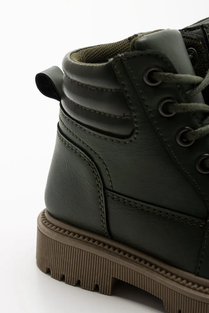 Hiker Boot Dark Green