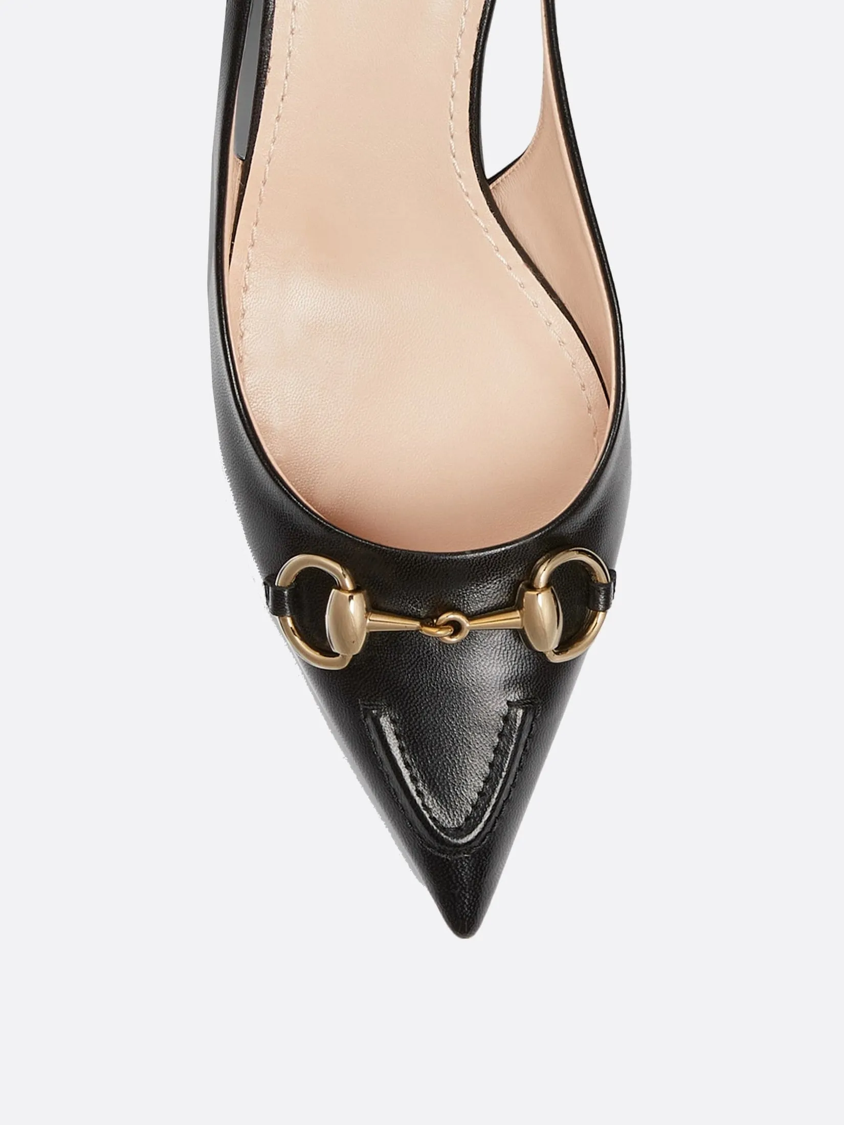 Horsebit Slingback Pumps