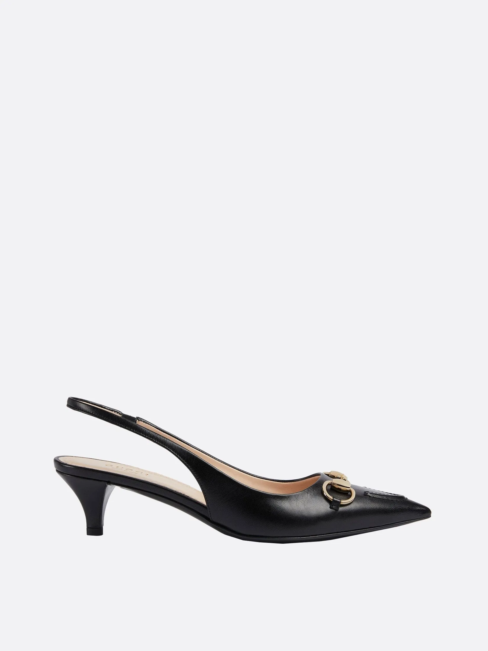 Horsebit Slingback Pumps