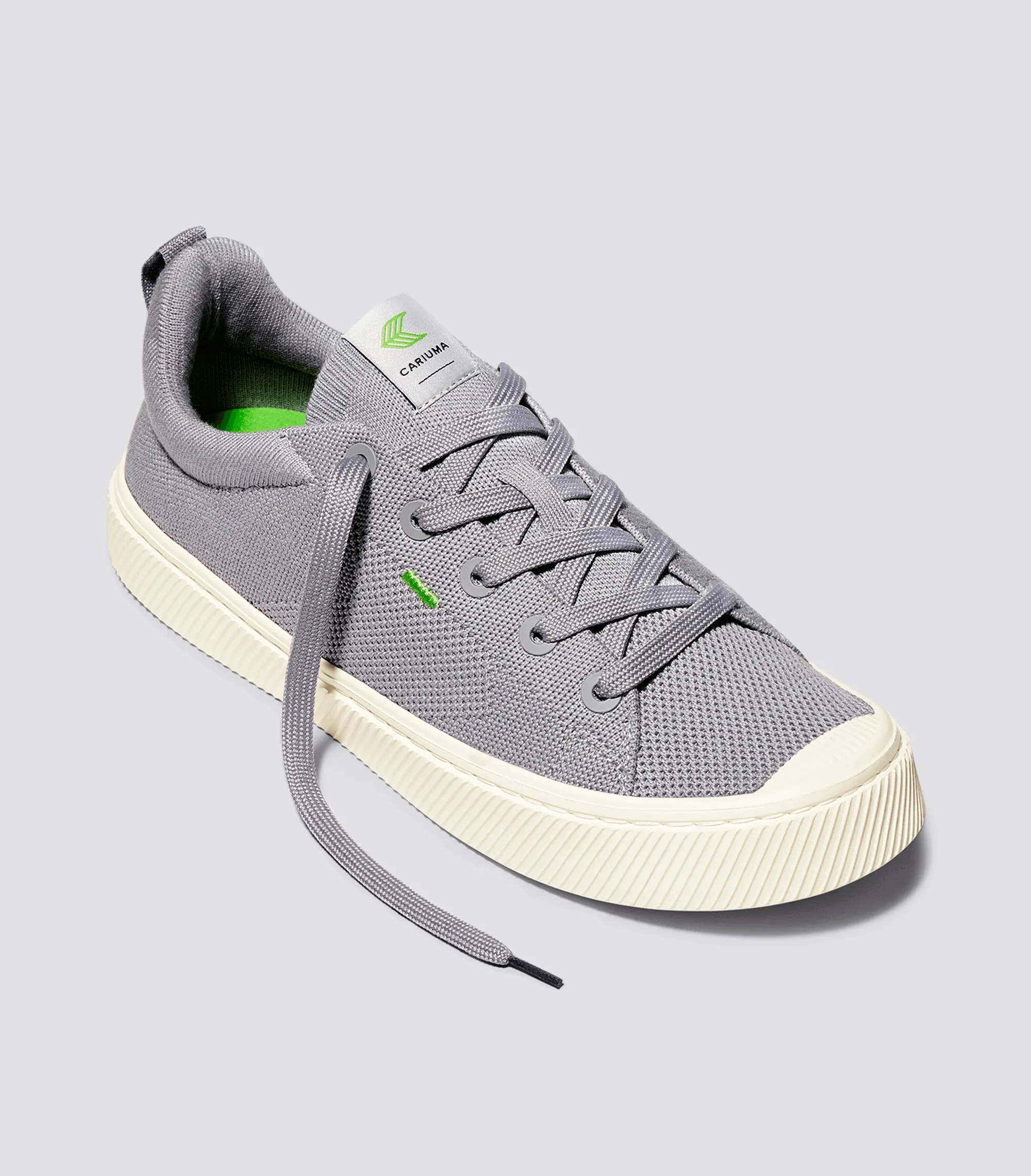 IBI Low Light Grey Knit Sneaker Men