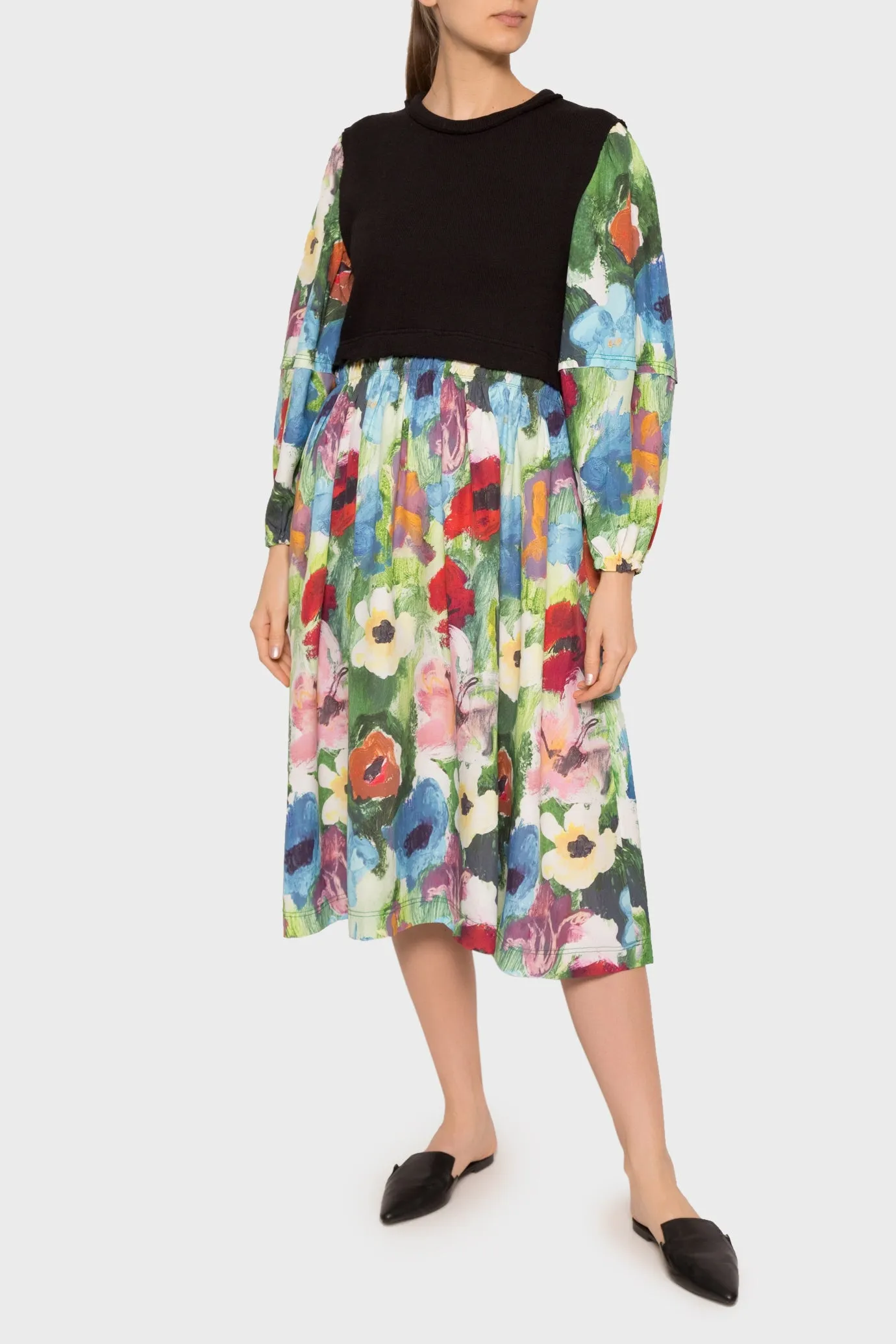 Macie Floral Print Dress