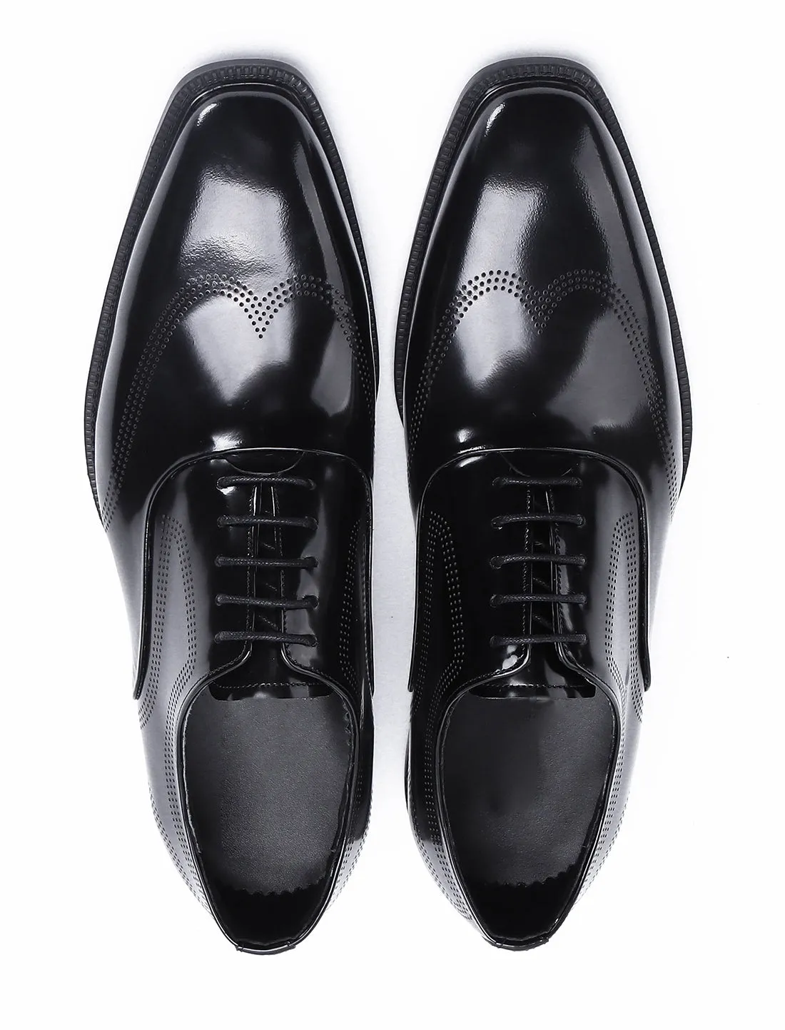 Men's Formal Patent Leather Brogue Oxfords