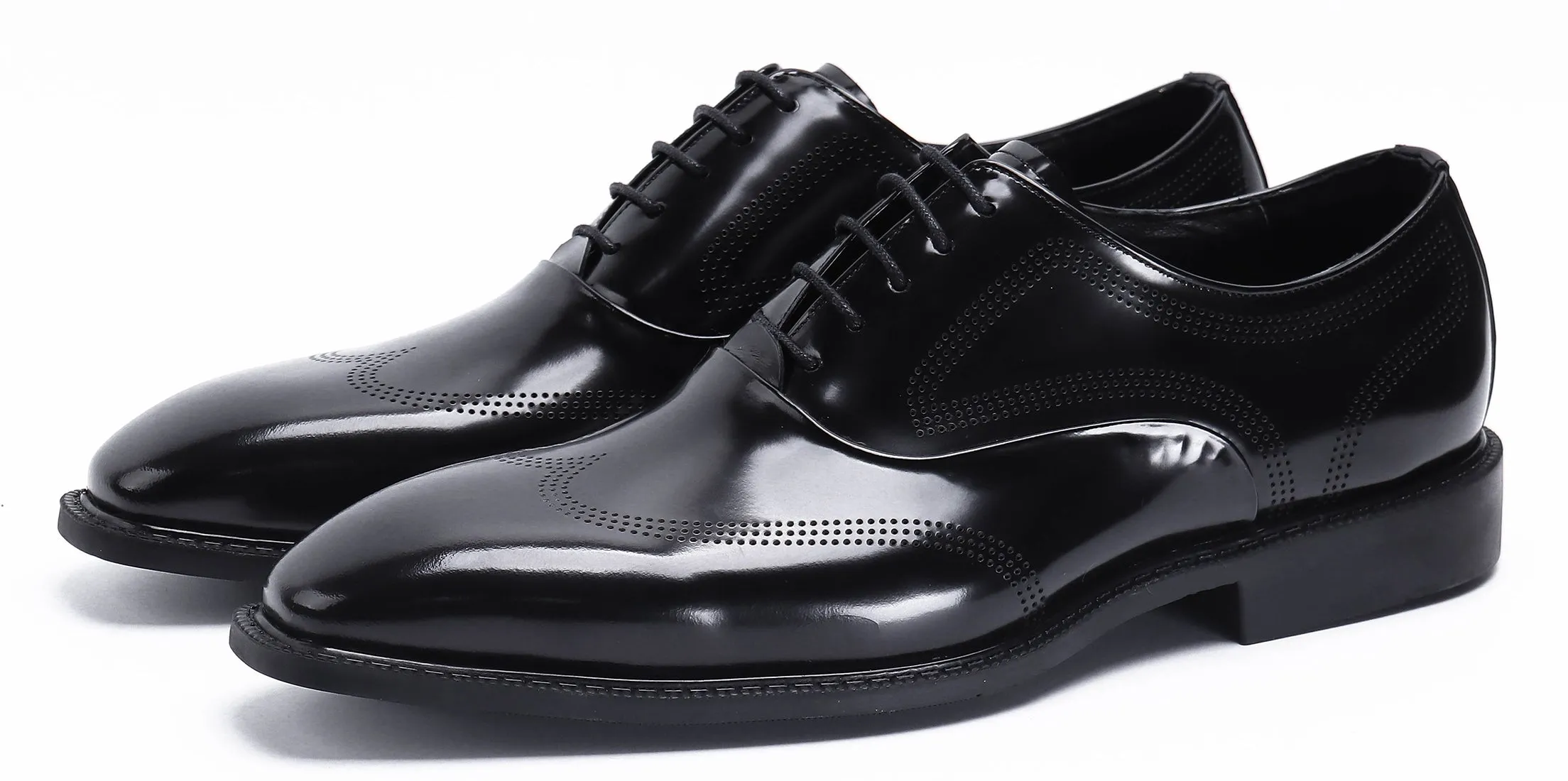 Men's Formal Patent Leather Brogue Oxfords