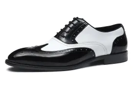 Men's Genuine Leather Dress Brogues Oxfords