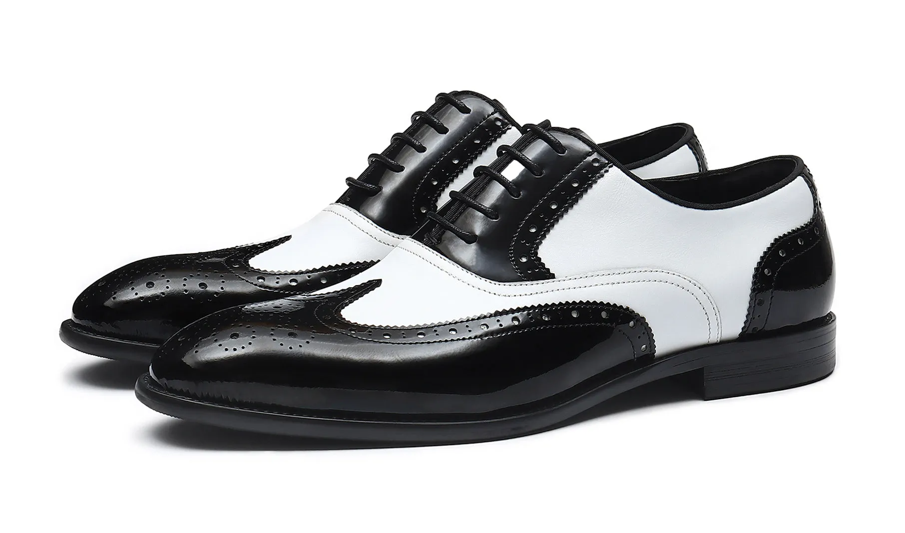 Men's Genuine Leather Dress Brogues Oxfords