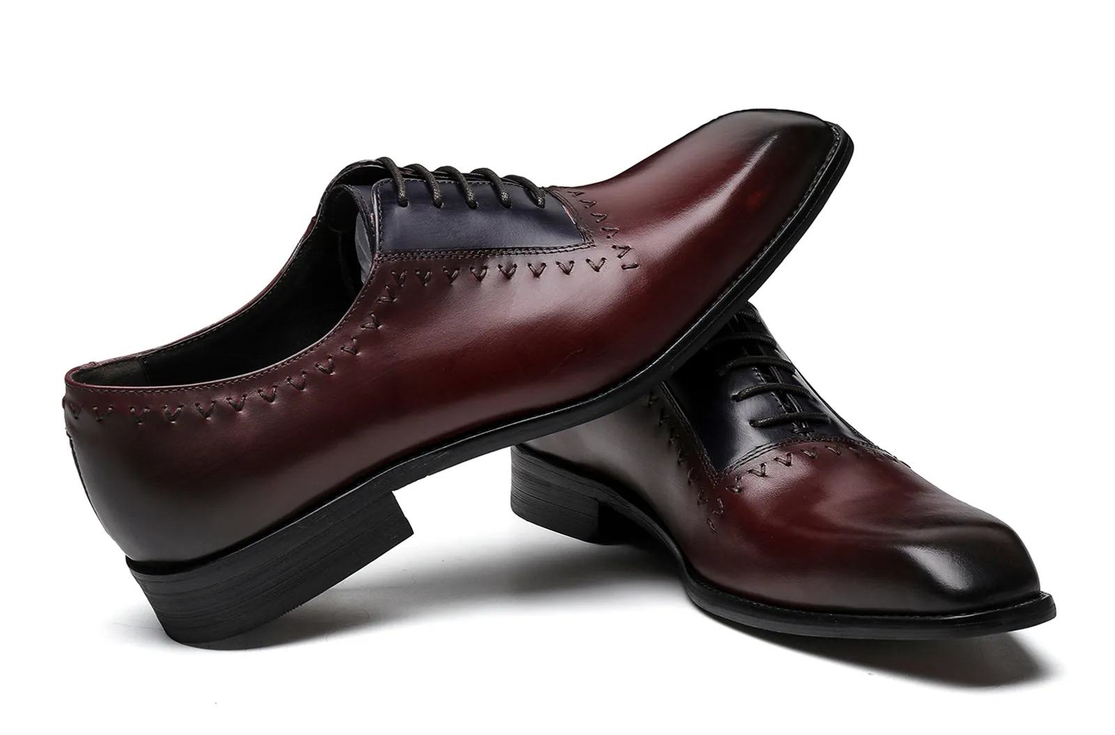 Men's Genuine Leather Oxfords Formal Shoes