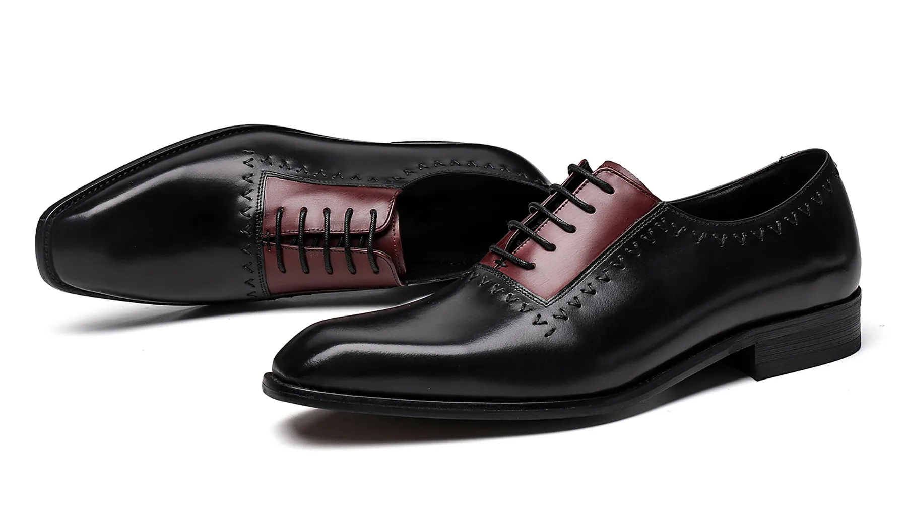 Men's Genuine Leather Oxfords Formal Shoes