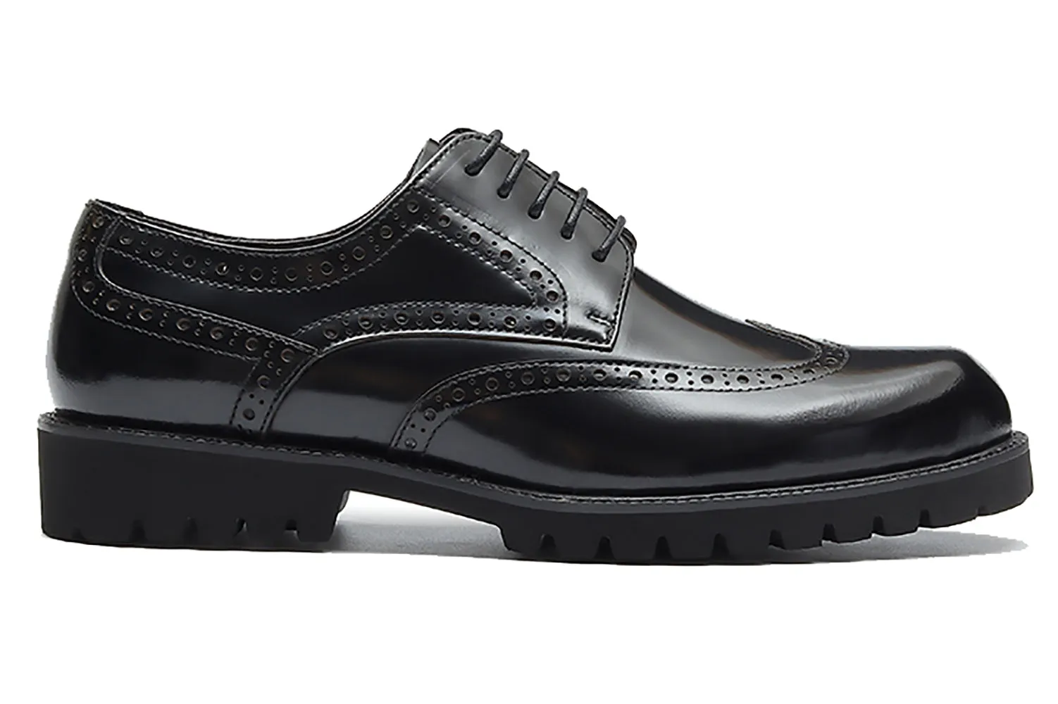 Men's Thick Sole Brogues Formal Derby