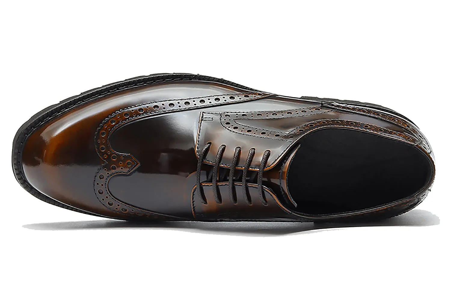 Men's Thick Sole Brogues Formal Derby