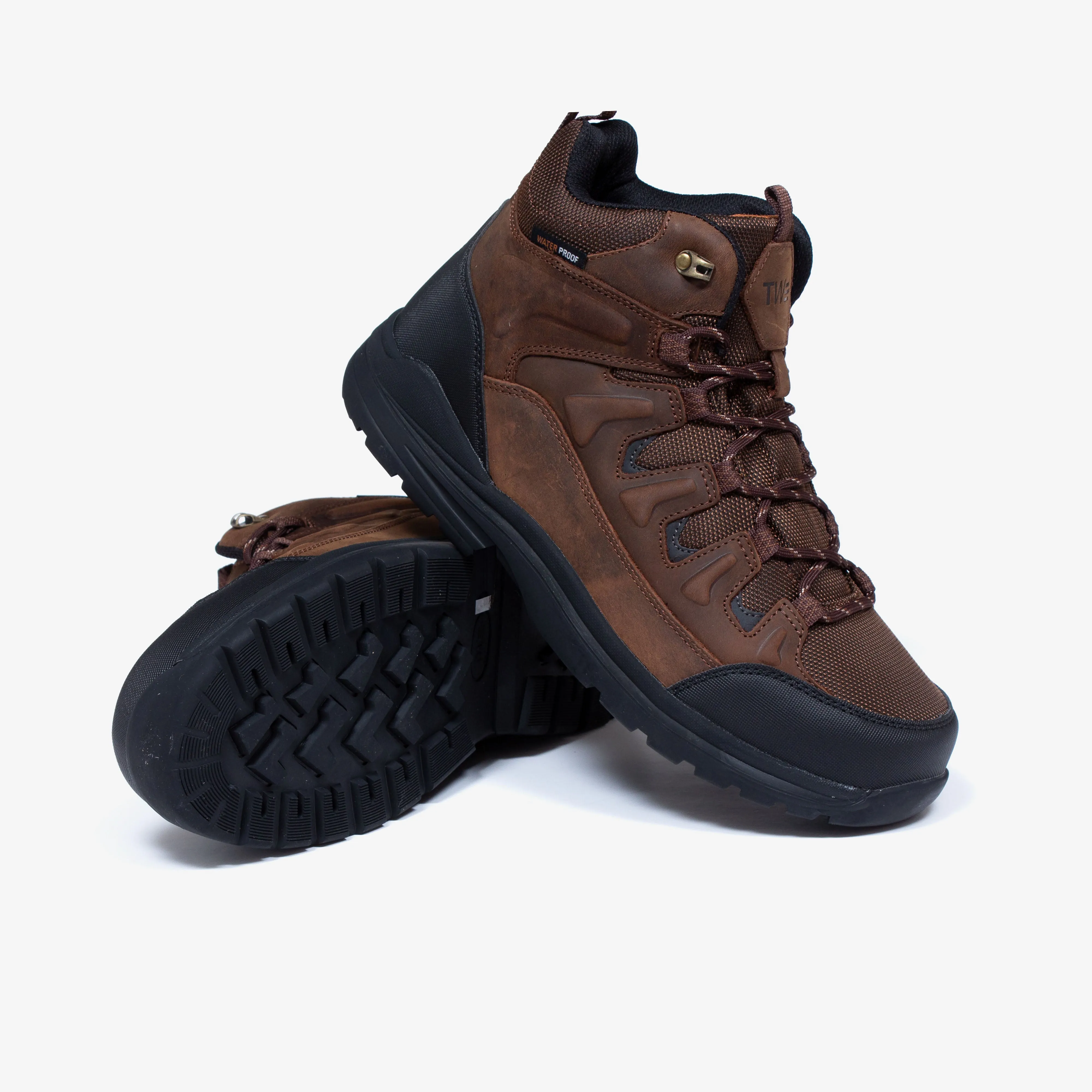 Mens Wide Fit Tredd Well Ridge Walker 2 Hiking Boots - Brown