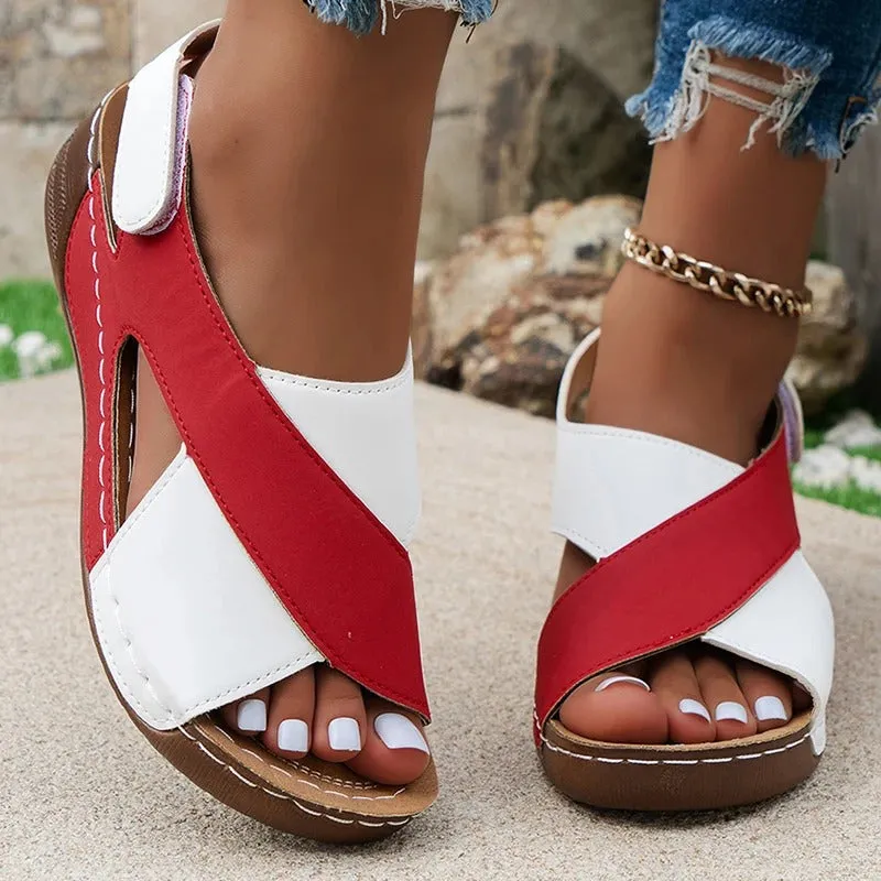 Octavia - Stylish Wedge Heeled Sandals for Women