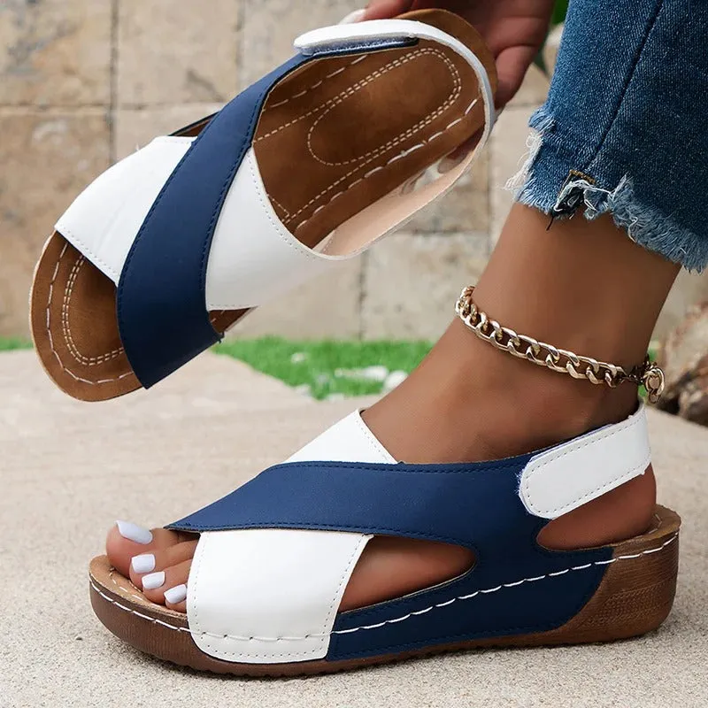 Octavia - Stylish Wedge Heeled Sandals for Women