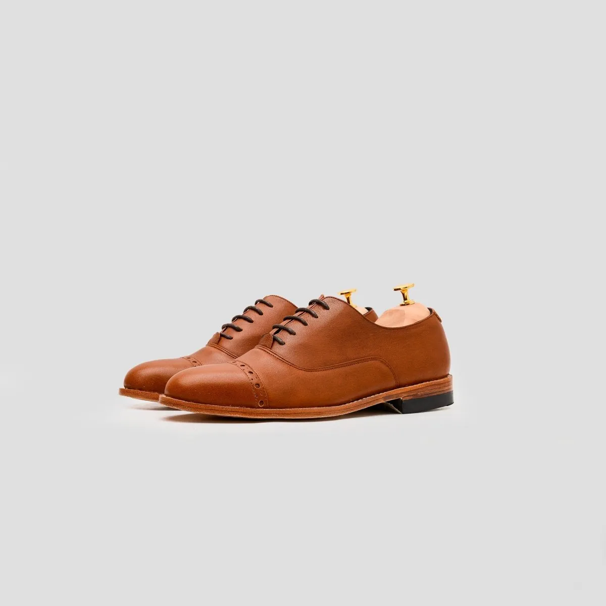 Oxford Captoe Brogues Calftan