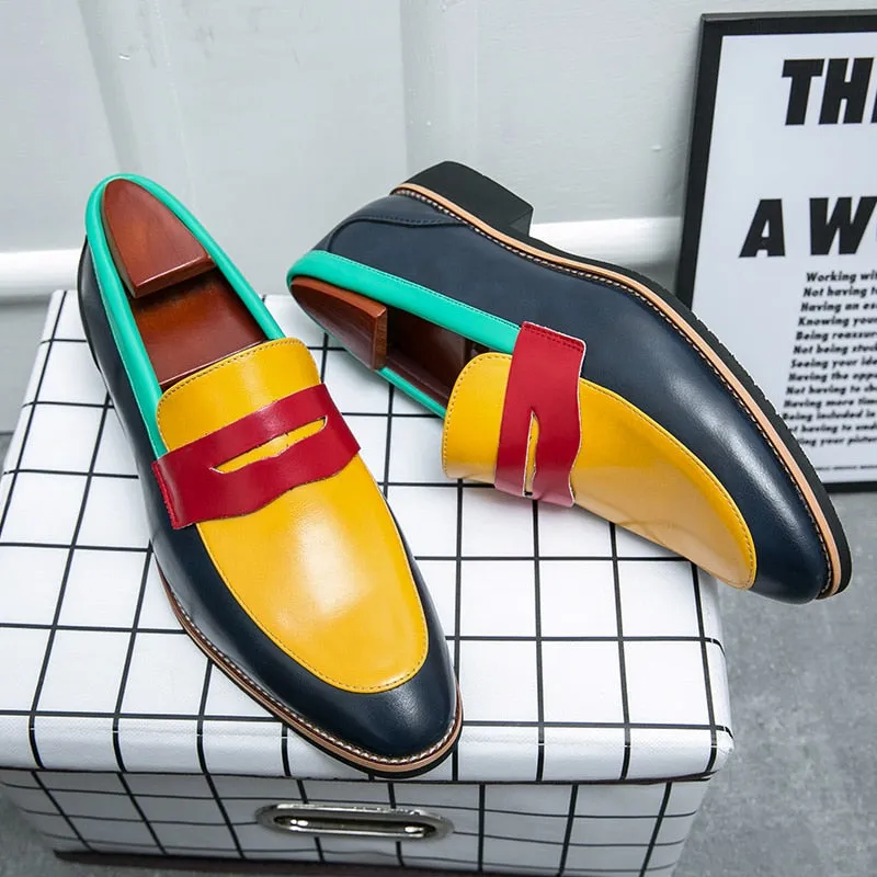 The Ardito Loafer - Multicolor unique style loafers for men