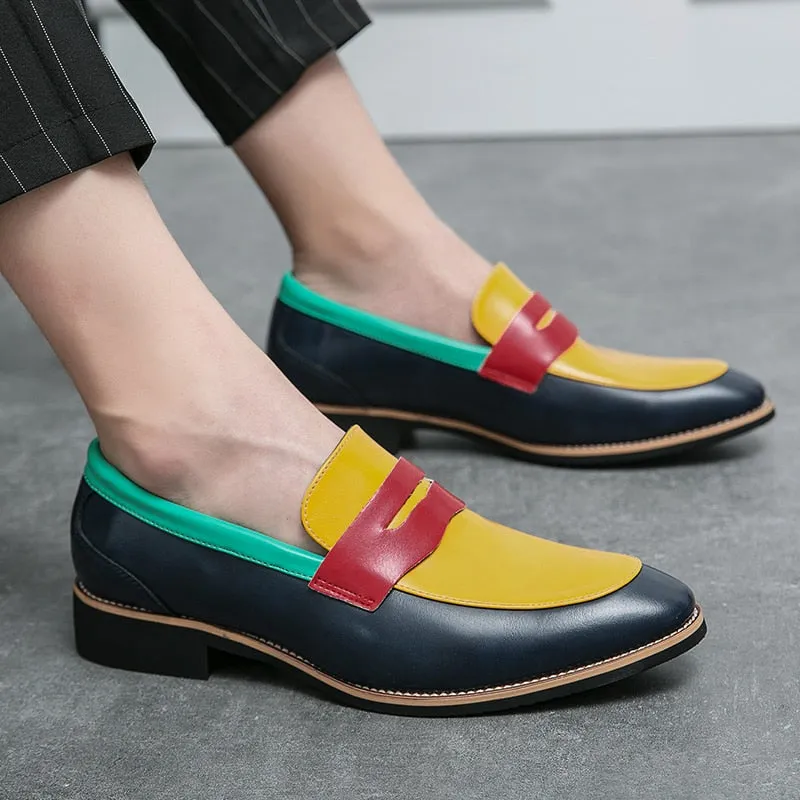 The Ardito Loafer - Multicolor unique style loafers for men